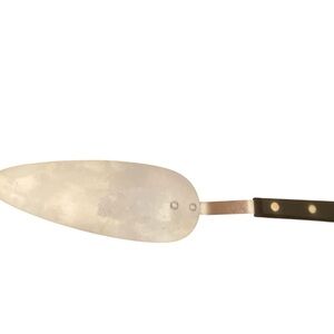 EKCO FORGE Vtg Black Pie/ Serving SPATULA Kitchen Utensil STAINLESS STEEL Rare